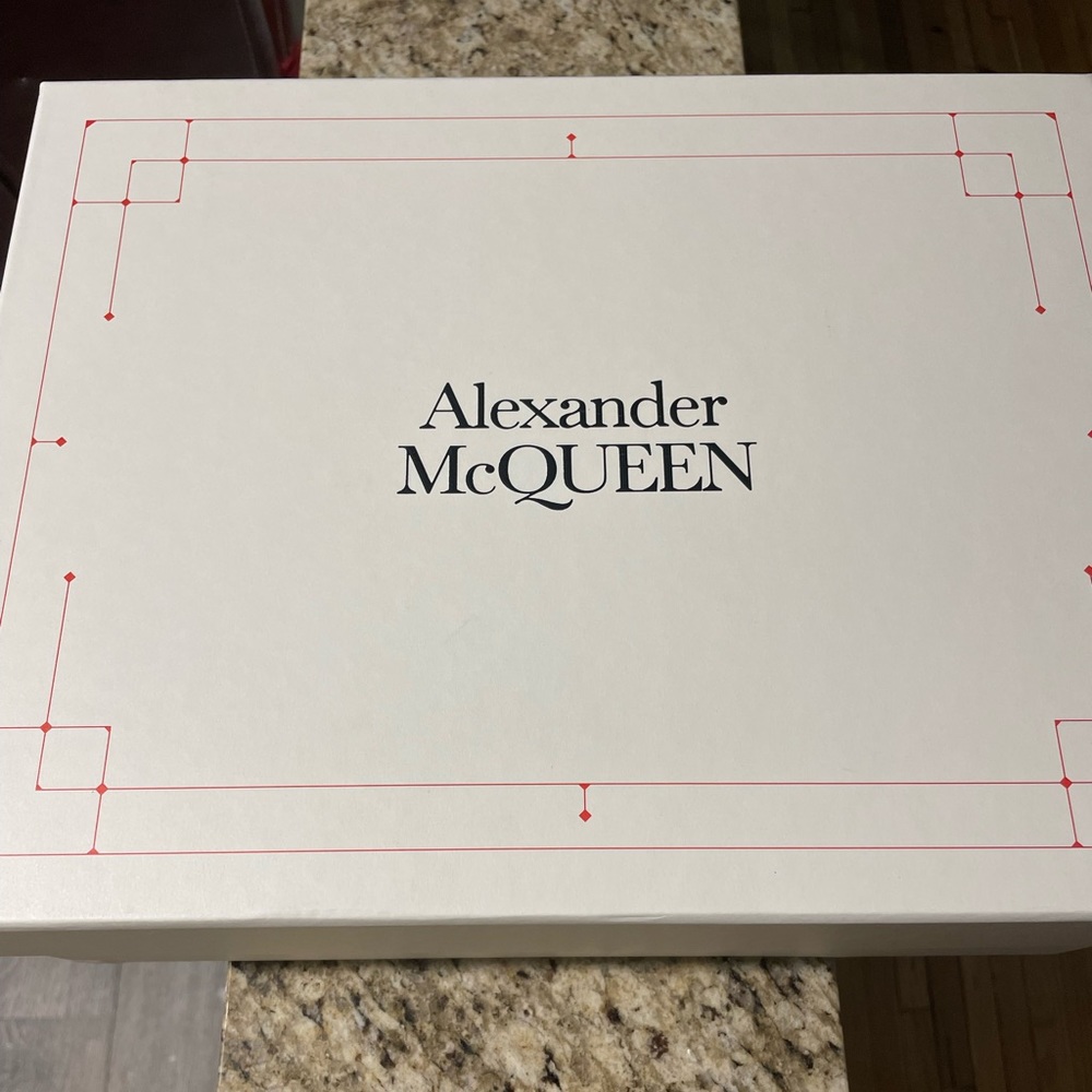 Alexander McQueen pre owned mens sneakers